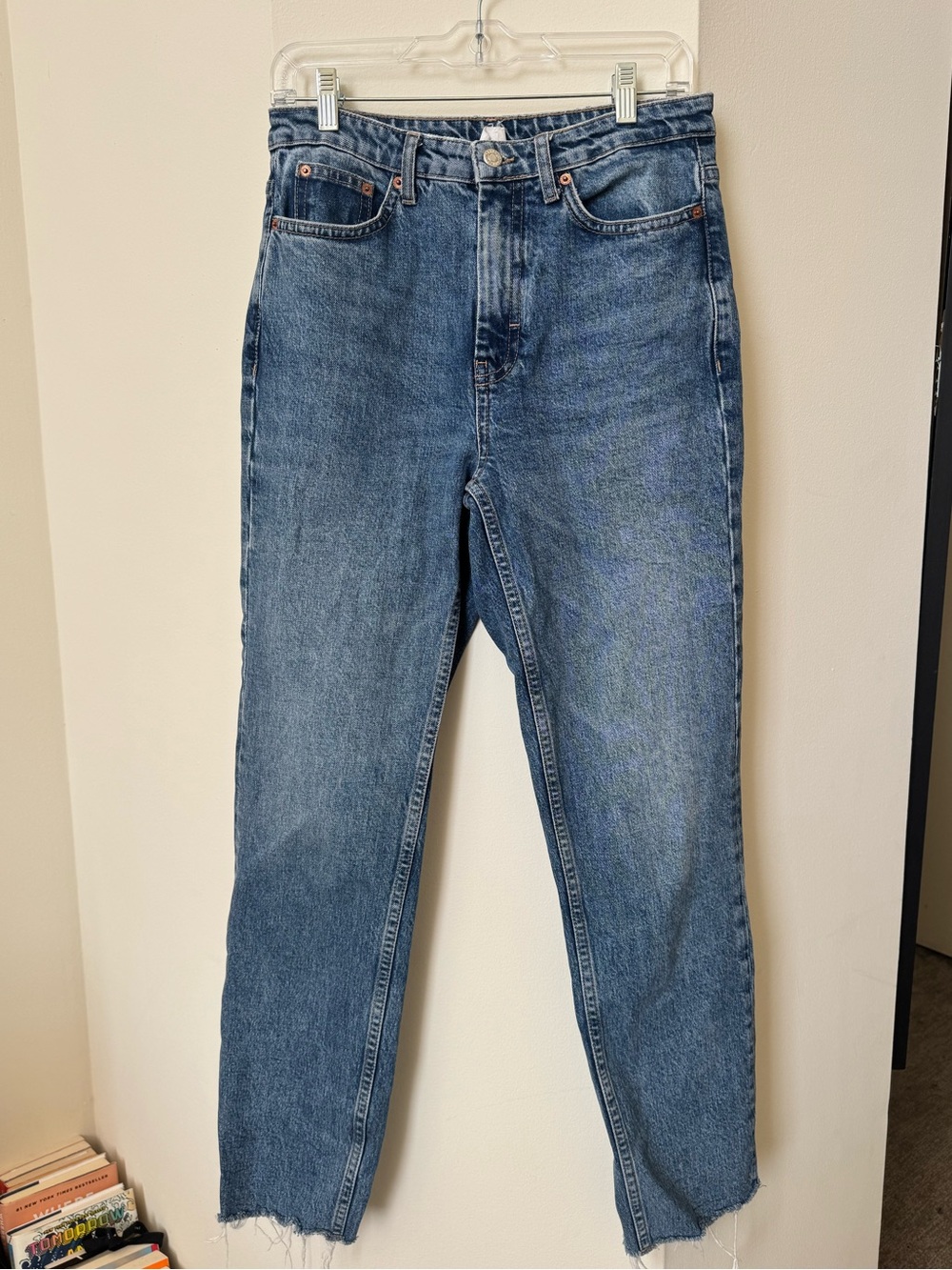 Topshop straight leg jeans